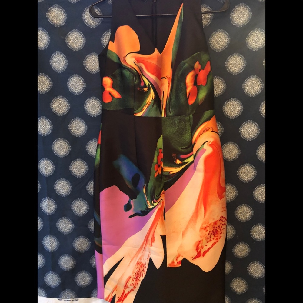 CARLISLE Black color splash dress size 2